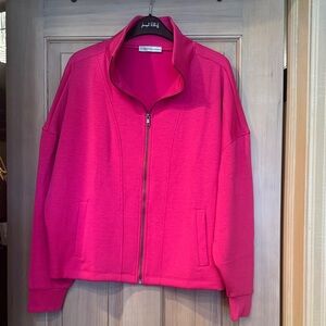 NWOT - Zenana Hot Pink Jacket